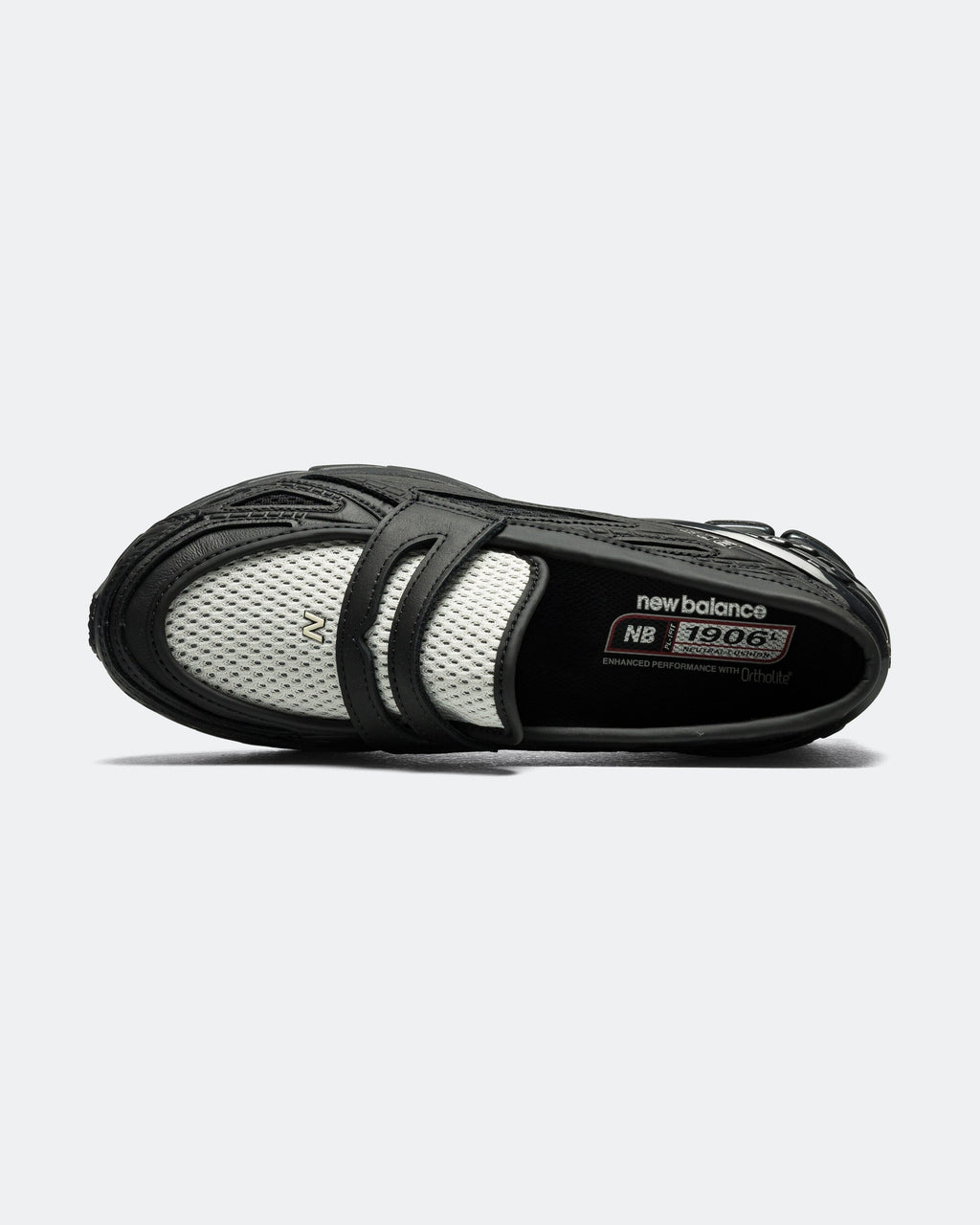 Unisex 1906 Leather & Mesh Lifestyle Sneakers - Black - U19068G9