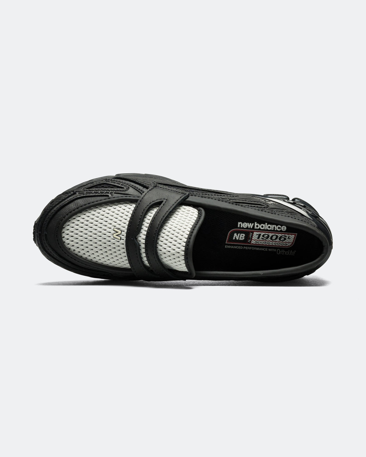 Unisex 1906 Leather & Mesh Lifestyle Sneakers - Black - U19068G9