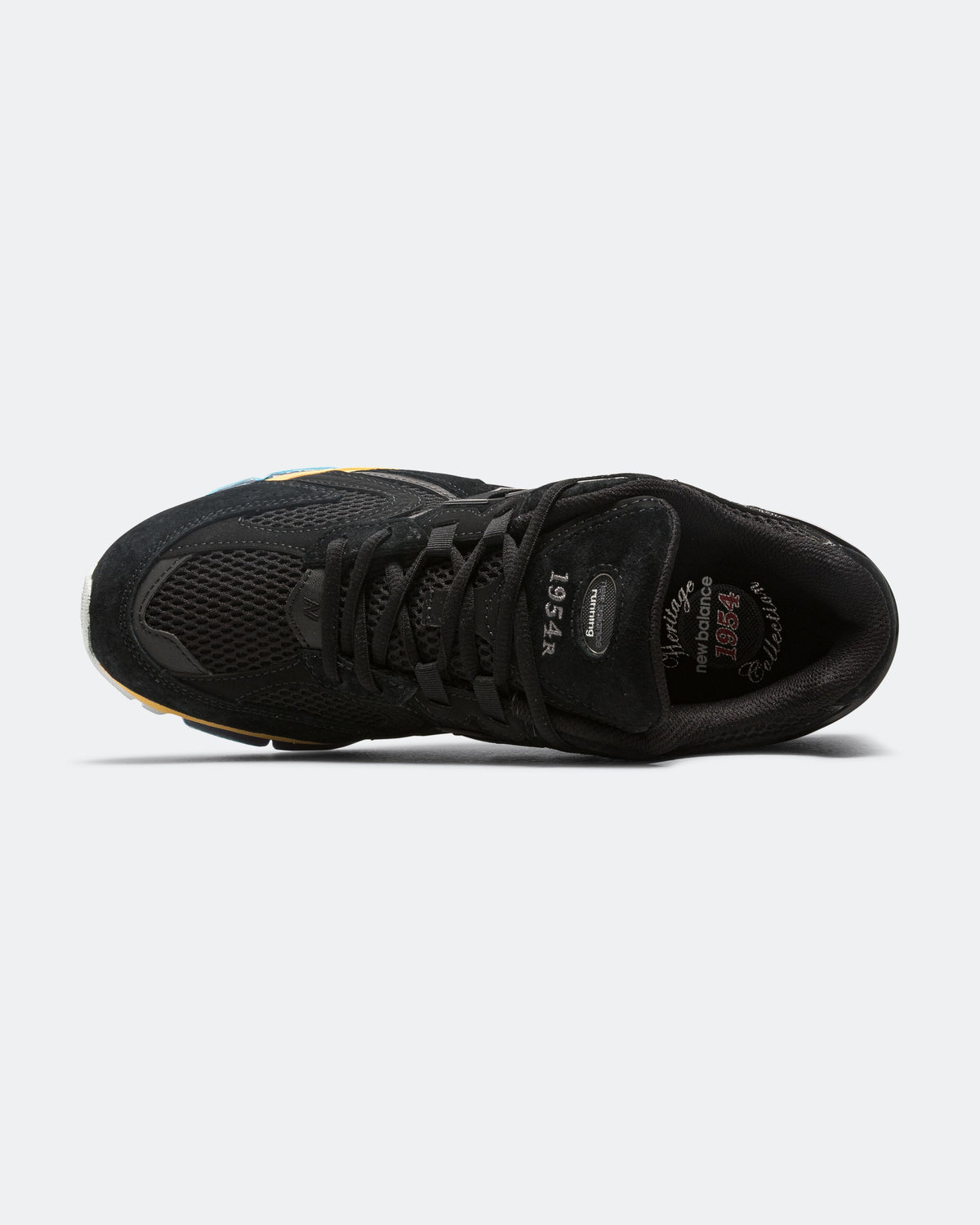 Unisex 2002 Suede & Mesh Lifestyle Sneakers - Black - U19545XS