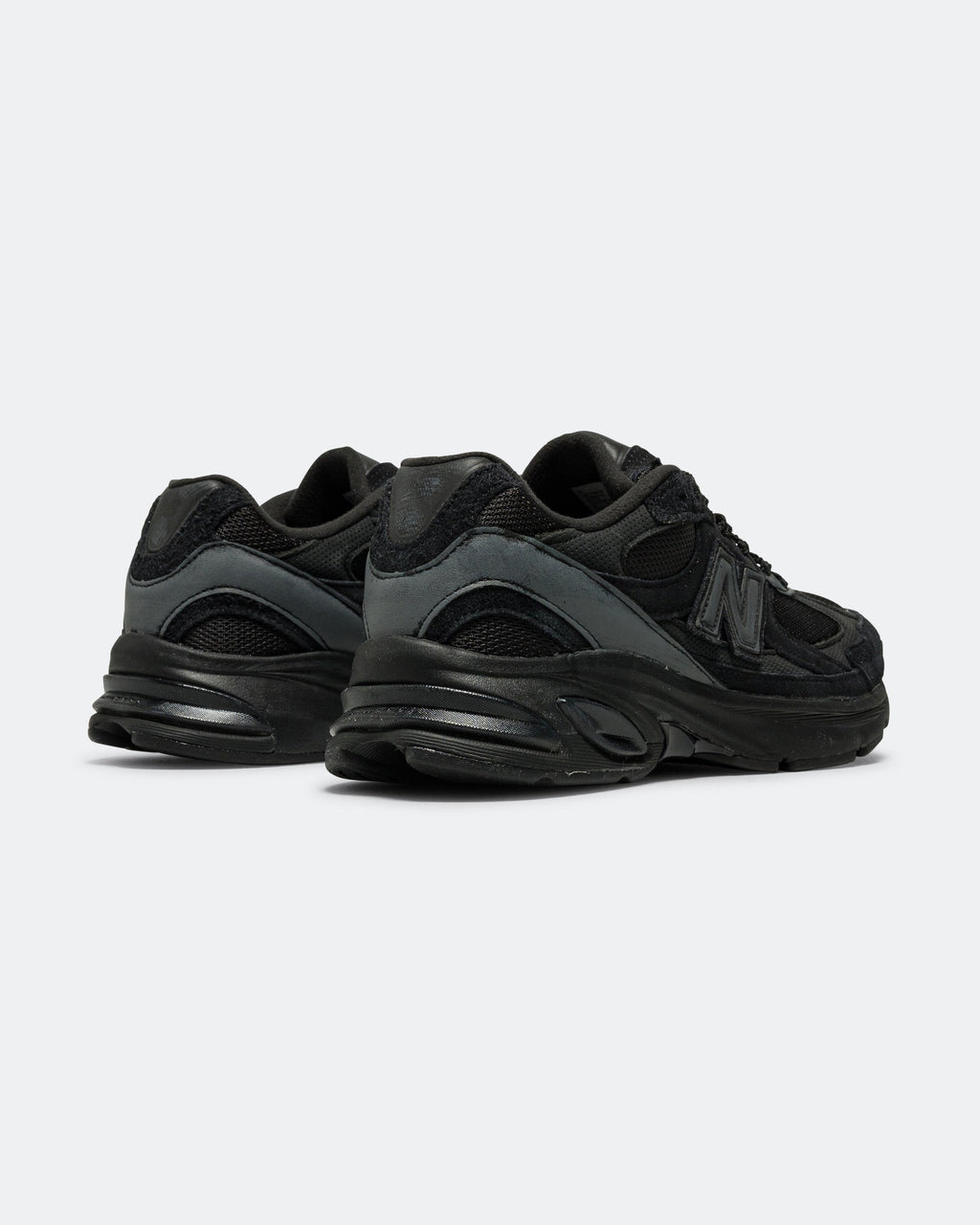 Unisex Suede & Mesh Lifestyle Sneakers - Black - U2010ACB