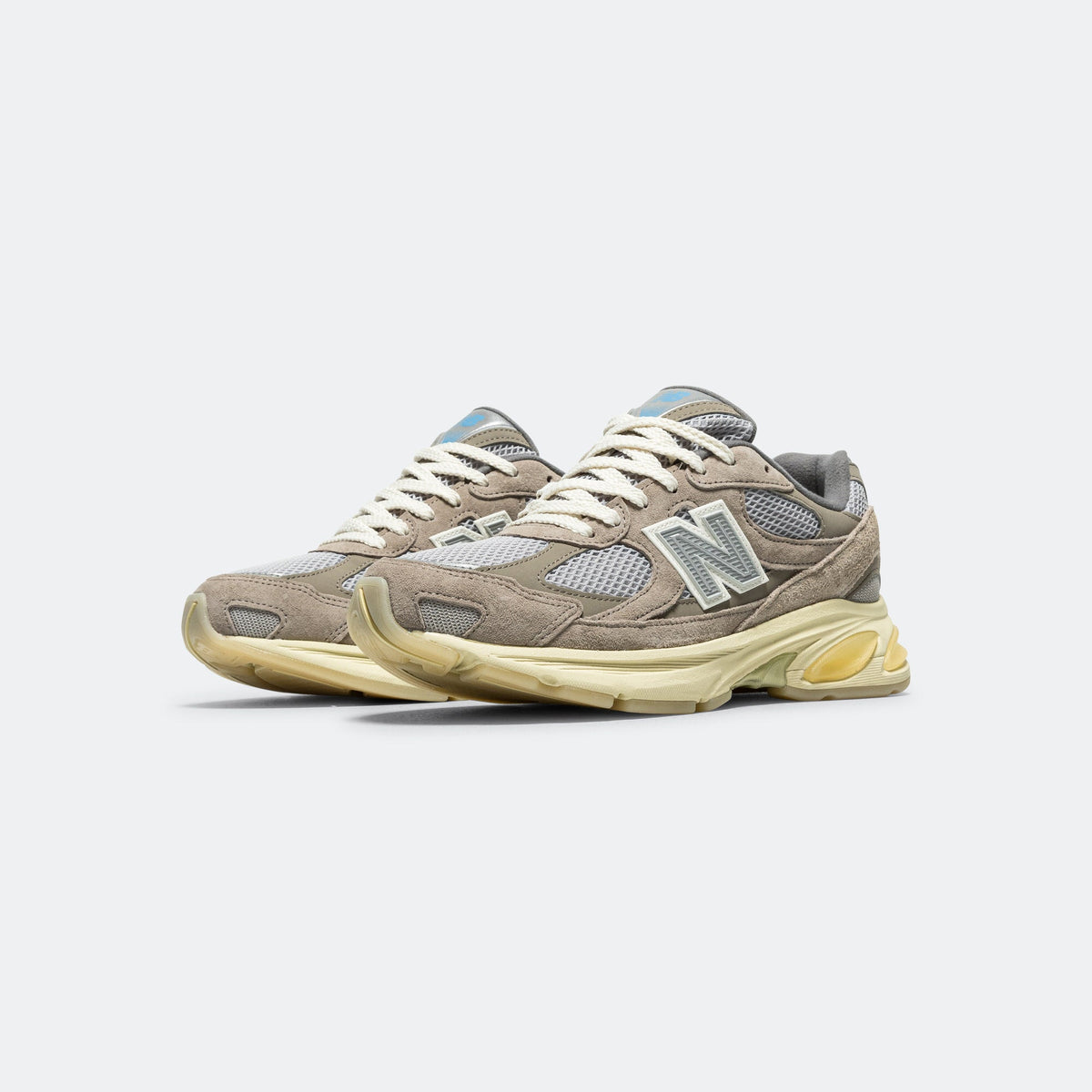 Men's Mesh Lifestyle Sneakers - Grey - U2010GD - Grey Day
