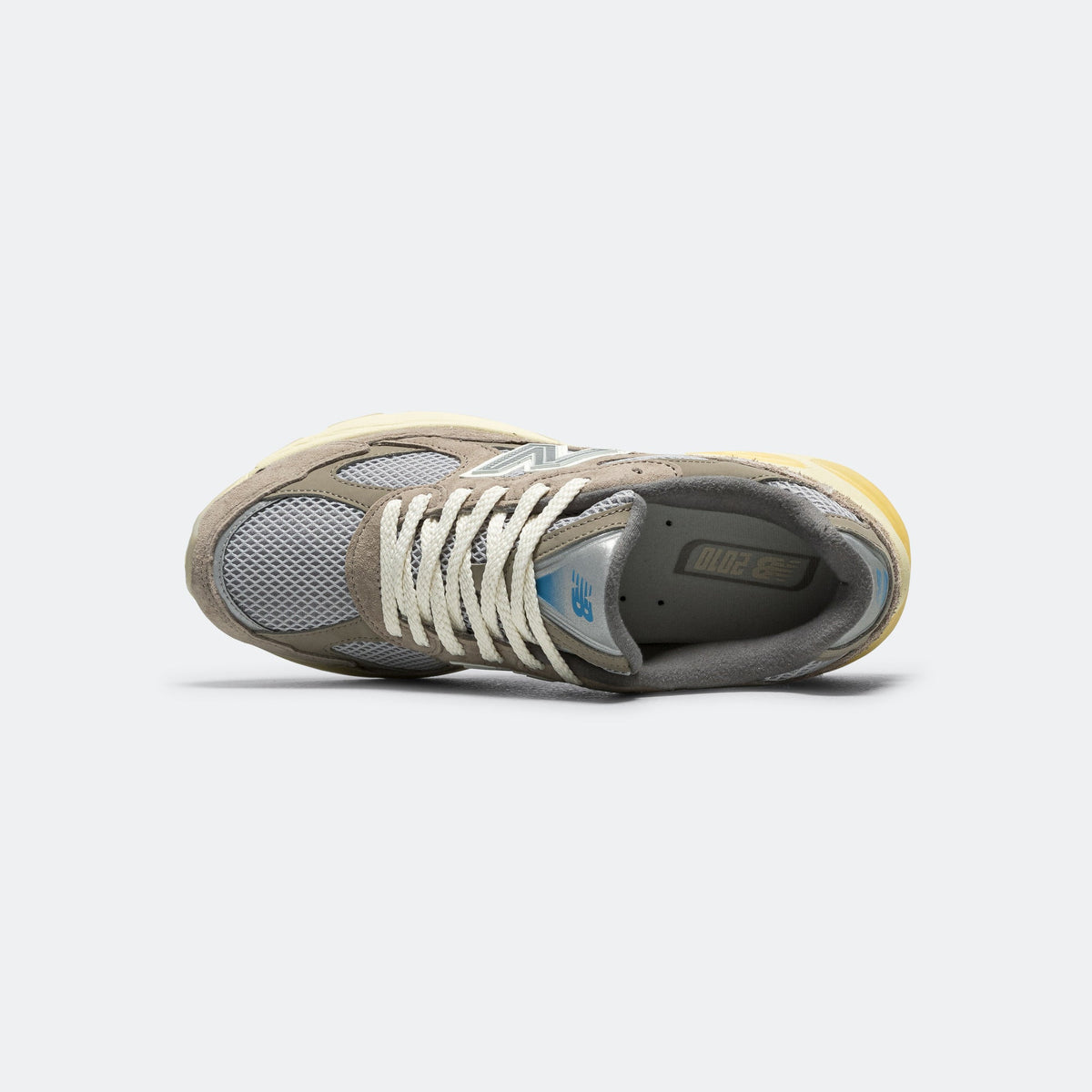 Men's Mesh Lifestyle Sneakers - Grey - U2010GD - Grey Day