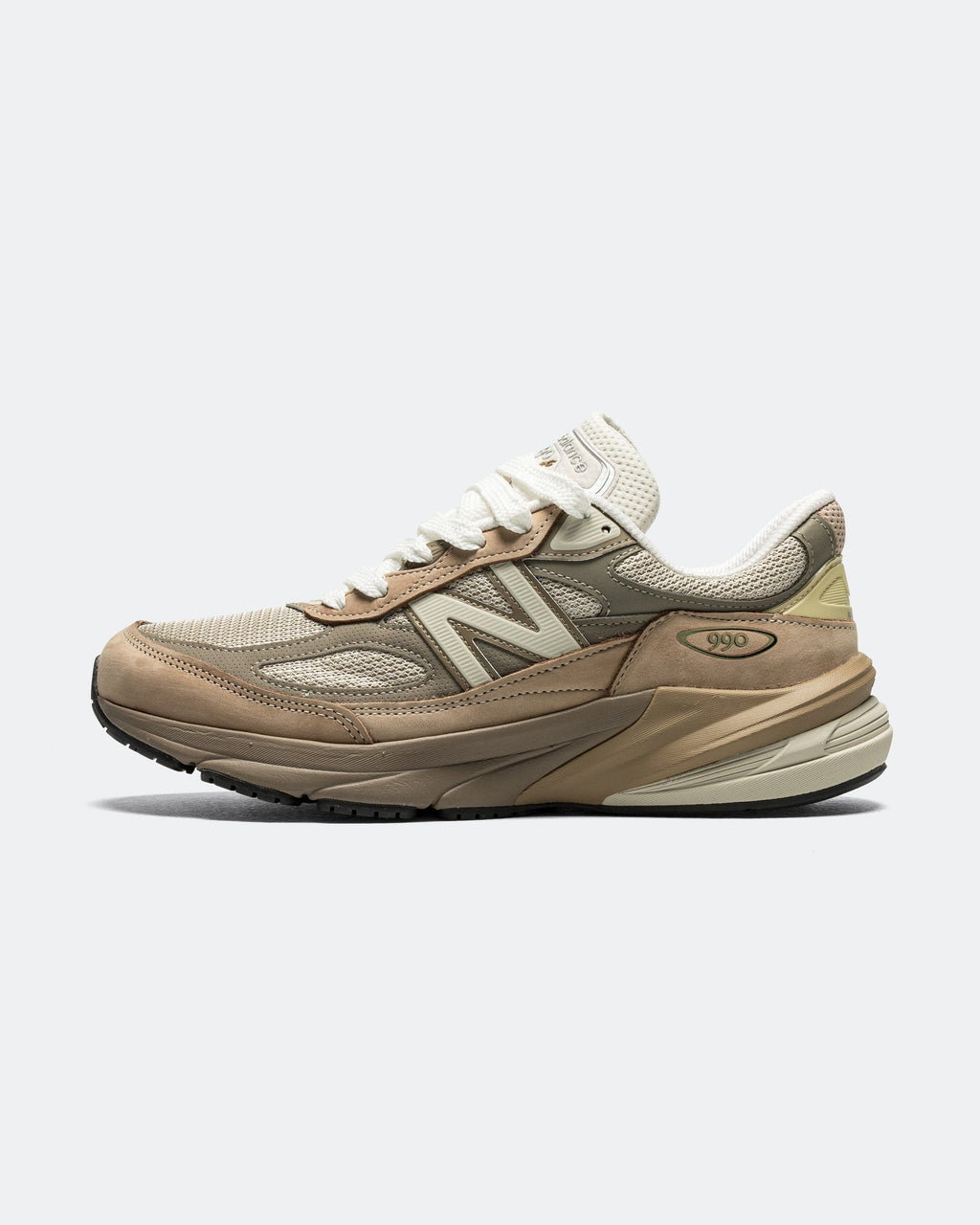 Men's 990v6 Suede & Mesh Lifestyle Sneakers - Beige - U990SG6