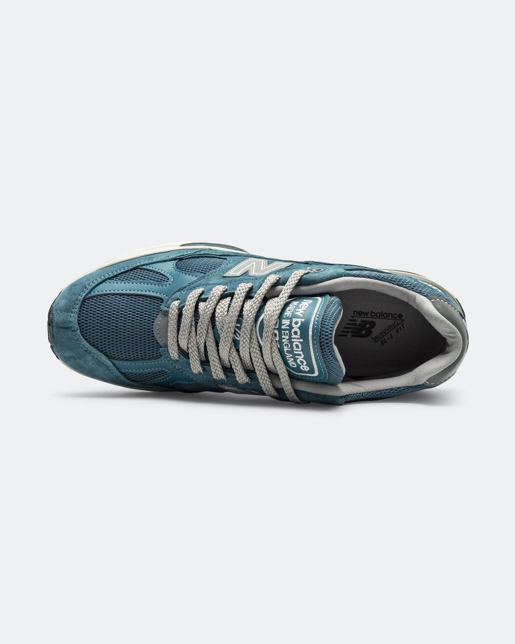 Men's 991v2 Suede & Mesh Lifestyle Sneakers - Blue - U991BU2