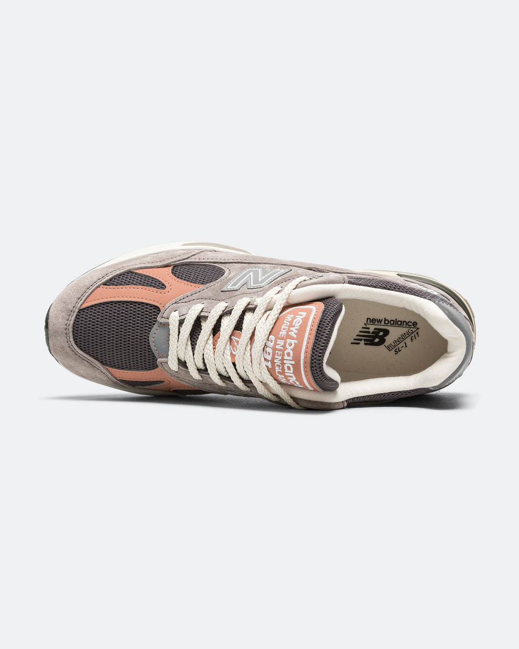 Men's 991v2 Suede & Mesh Lifestyle Sneakers - Beige - U991GC2