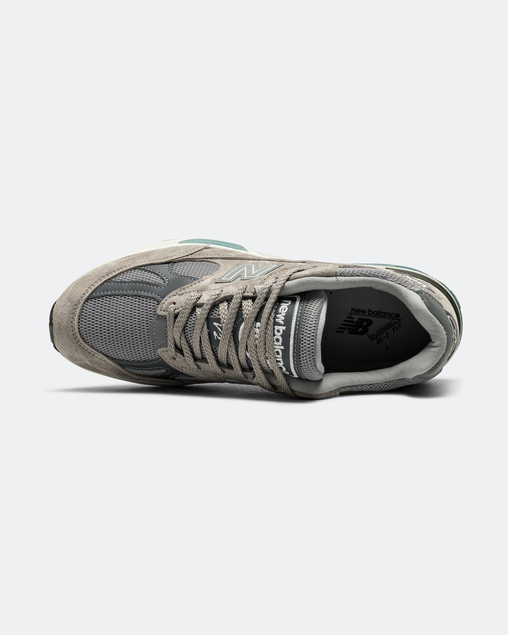Unisex 991v2 Suede & Mesh Lifestyle Sneakers - Grey - U991GL2