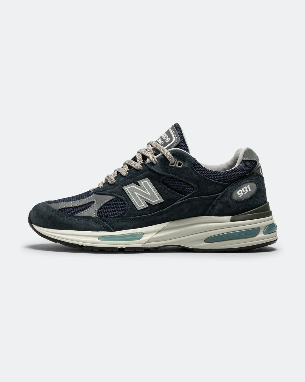 Men's 991v2 Lifestyle Sneakers - Navy - U991NV2