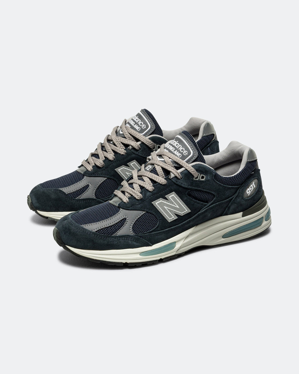 Men's 991v2 Lifestyle Sneakers - Navy - U991NV2