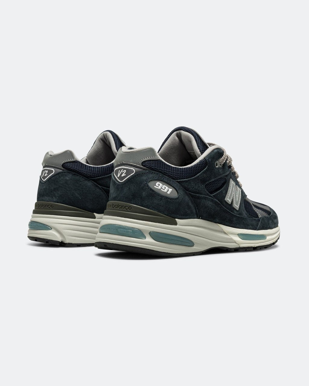 Men's 991v2 Lifestyle Sneakers - Navy - U991NV2