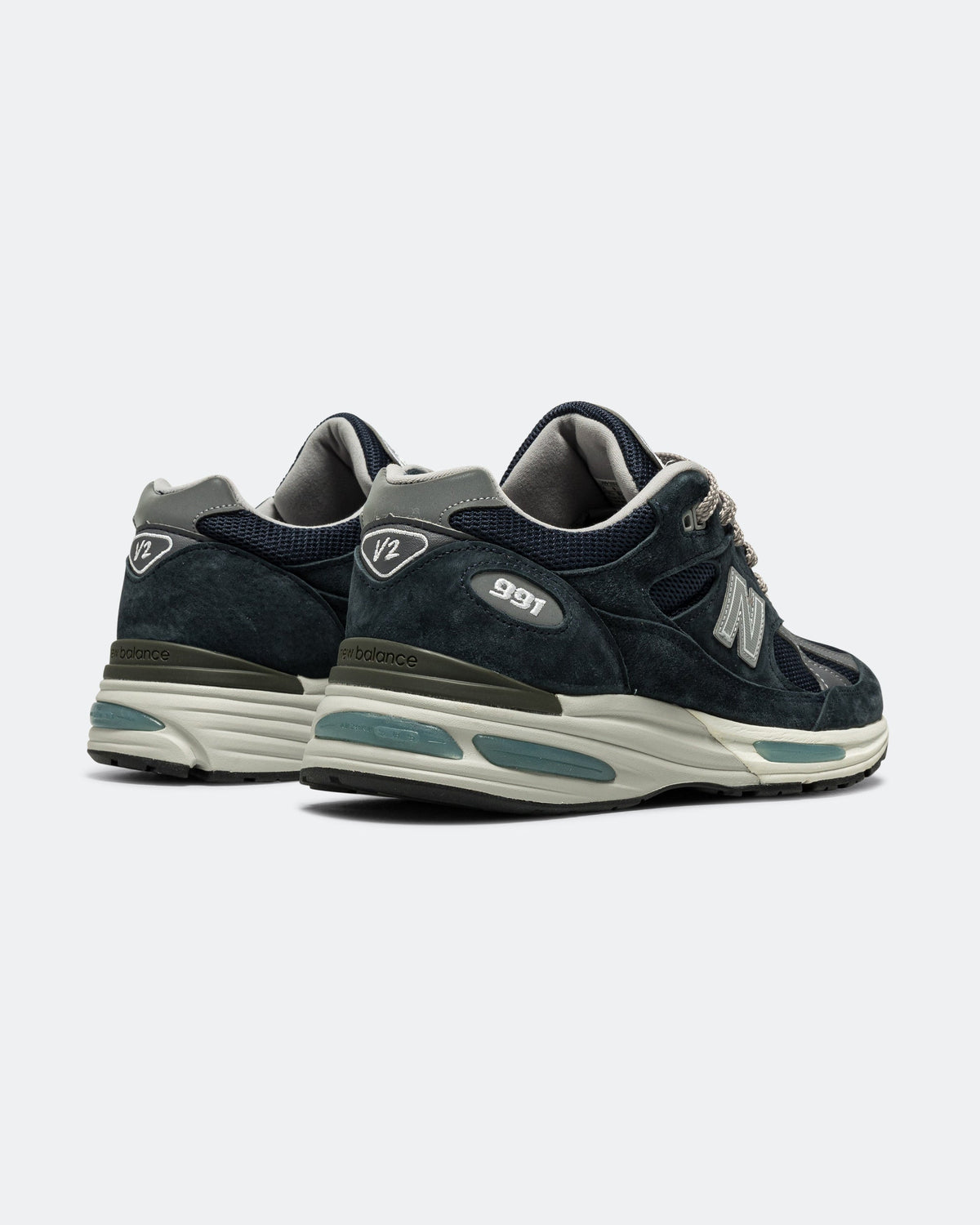 Men's 991v2 Lifestyle Sneakers - Navy - U991NV2