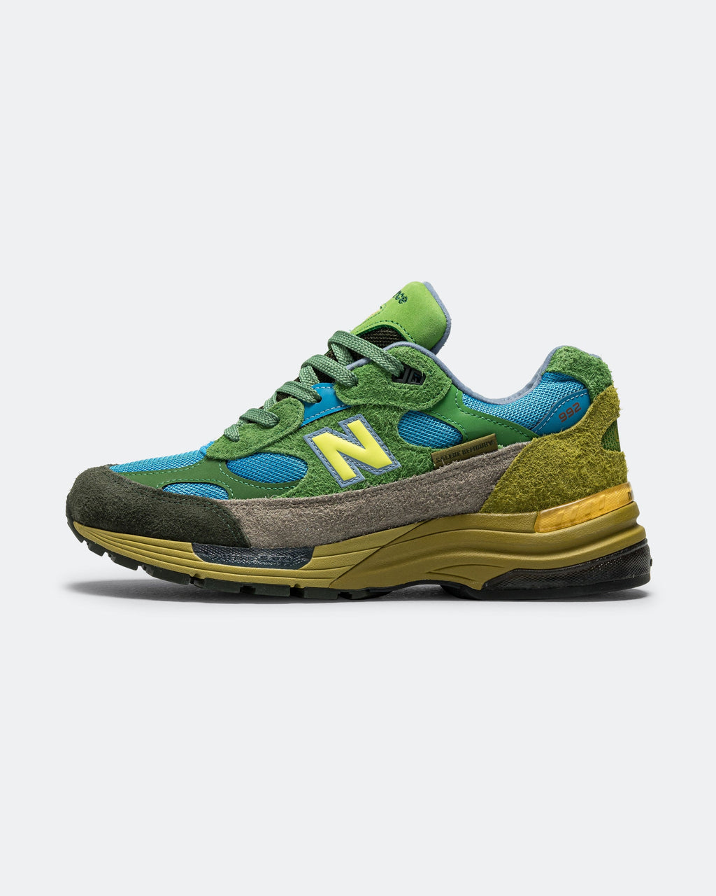 Unisex 992 Suede & Mesh Lifestyle Sneakers - Green - U992SB x Salehe Bembury