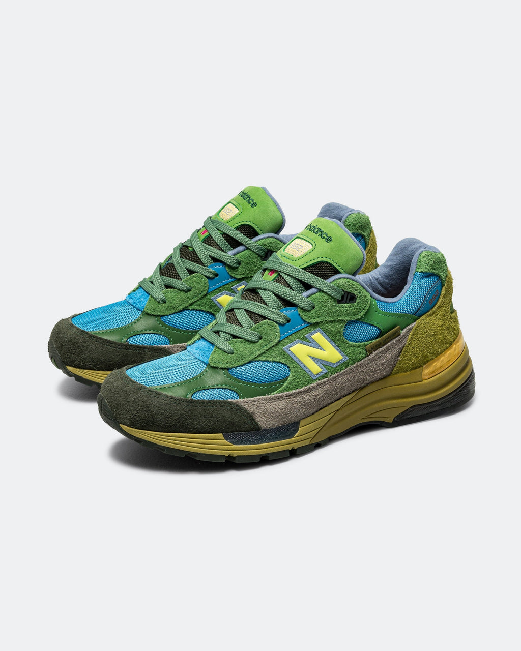 Unisex 992 Suede & Mesh Lifestyle Sneakers - Green - U992SB x Salehe Bembury