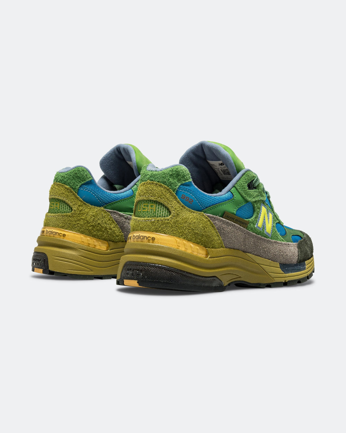 Unisex 992 Suede & Mesh Lifestyle Sneakers - Green - U992SB x Salehe Bembury
