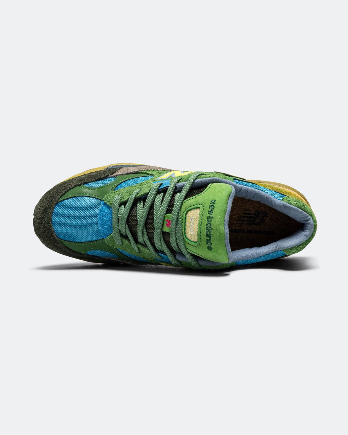 Unisex 992 Suede & Mesh Lifestyle Sneakers - Green - U992SB x Salehe Bembury