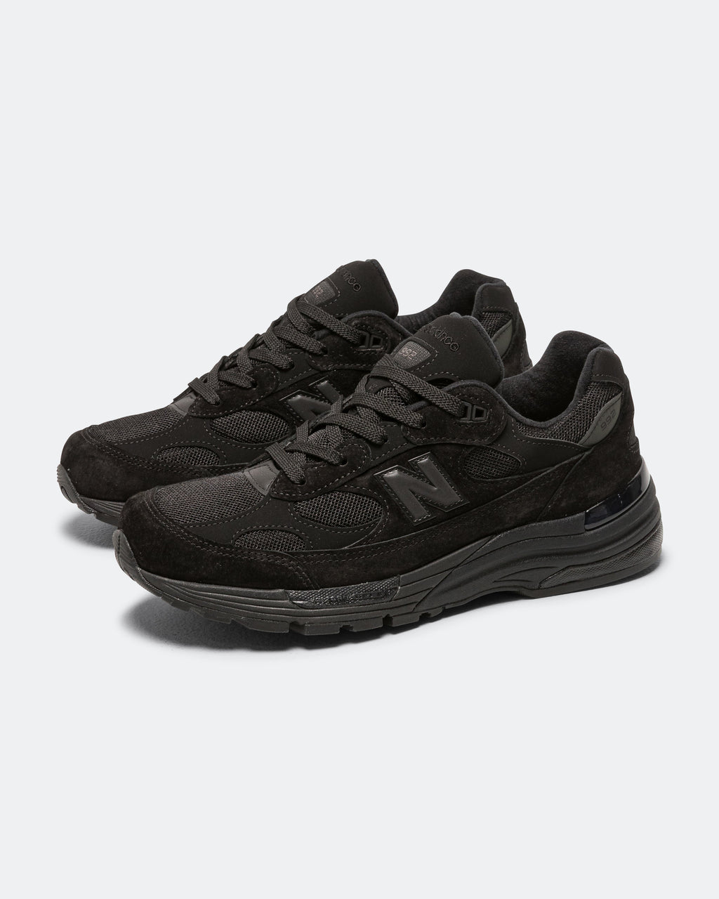 Men's 992 Suede & Mesh Lifestyle Sneakers - Black - U992TB