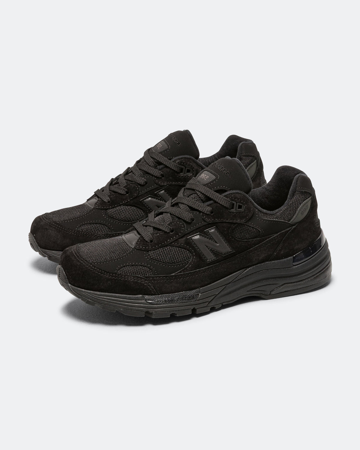 Men's 992 Suede & Mesh Lifestyle Sneakers - Black - U992TB