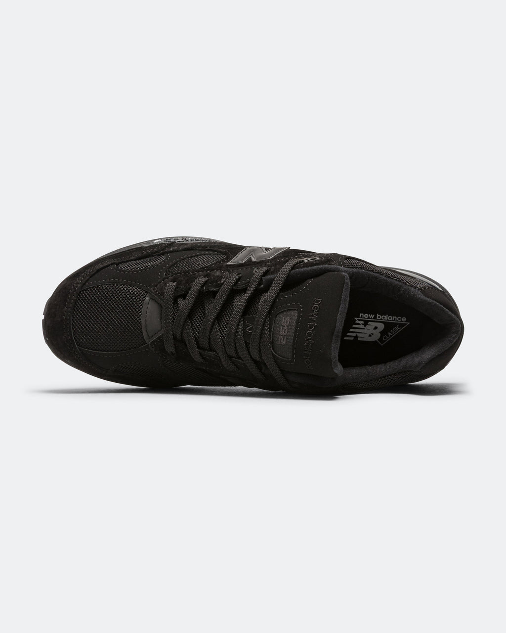 Men's 992 Suede & Mesh Lifestyle Sneakers - Black - U992TB