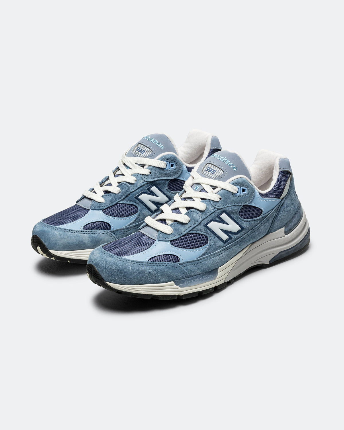 Men's 992 Suede & Mesh Lifestyle Sneakers - Blue - U992TO