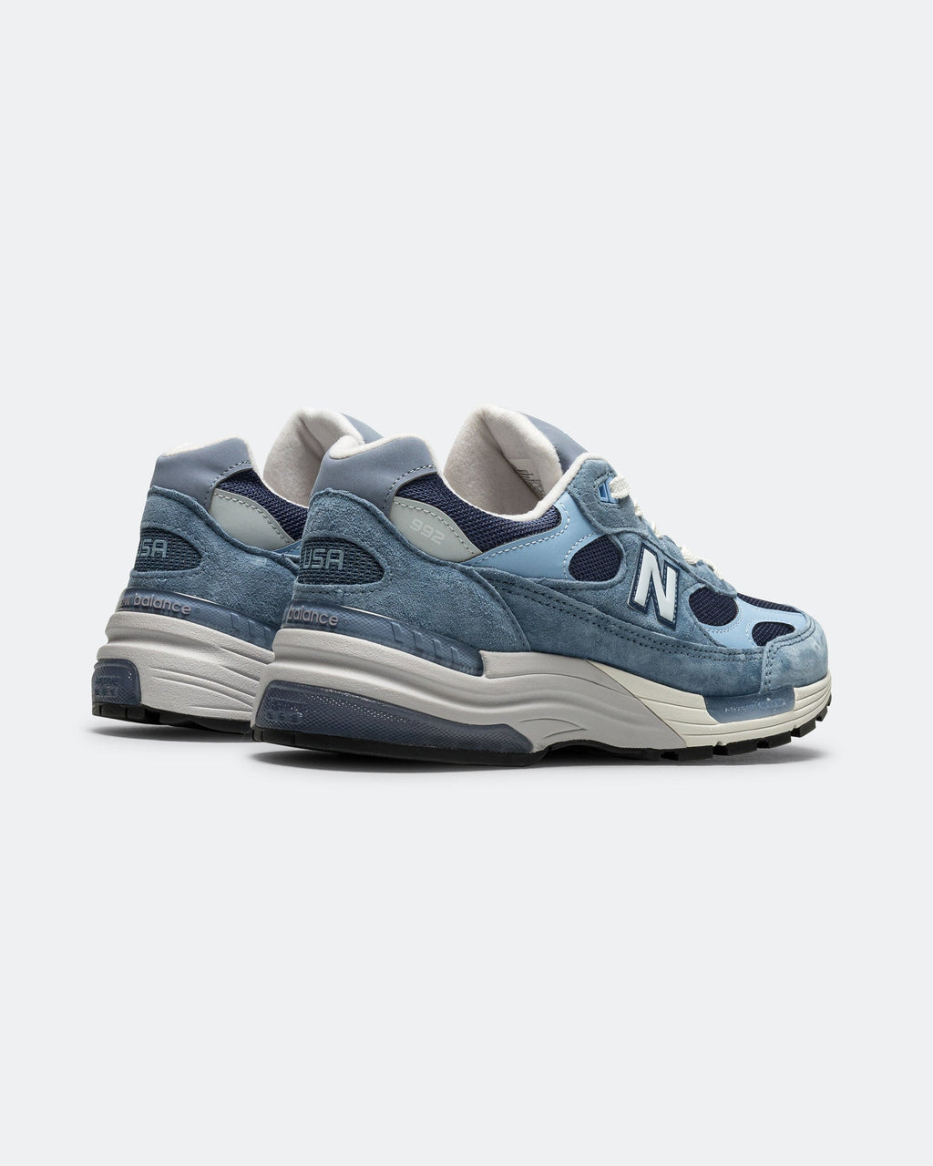 Men's 992 Suede & Mesh Lifestyle Sneakers - Blue - U992TO