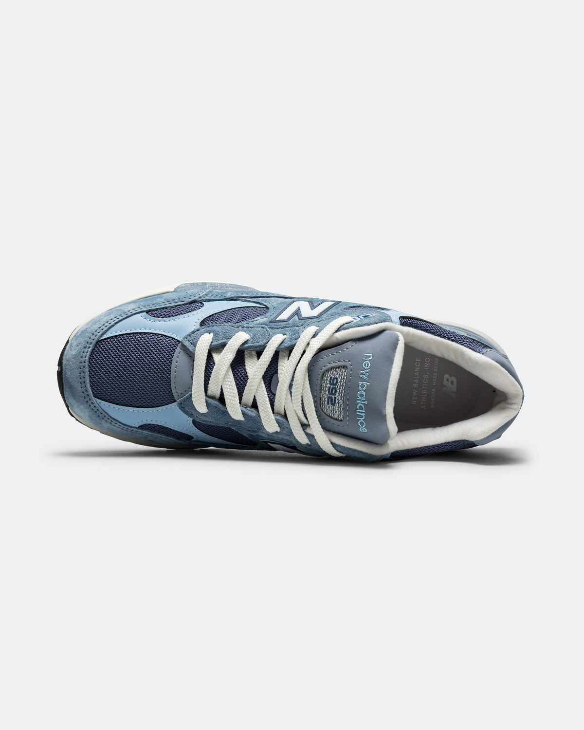Men's 992 Suede & Mesh Lifestyle Sneakers - Blue - U992TO