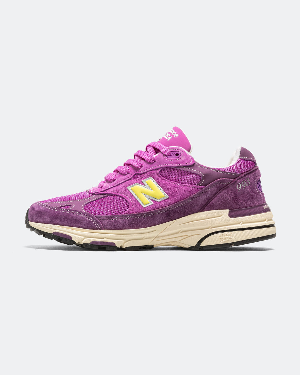 Unisex 993 Suede & Mesh Lifestyle Sneakers - Multi - U993JA