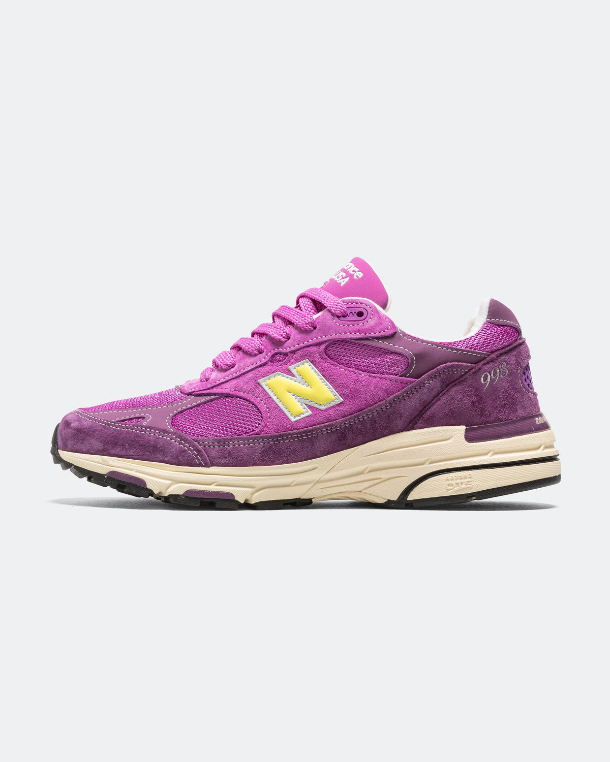 Unisex 993 Suede & Mesh Lifestyle Sneakers - Multi - U993JA