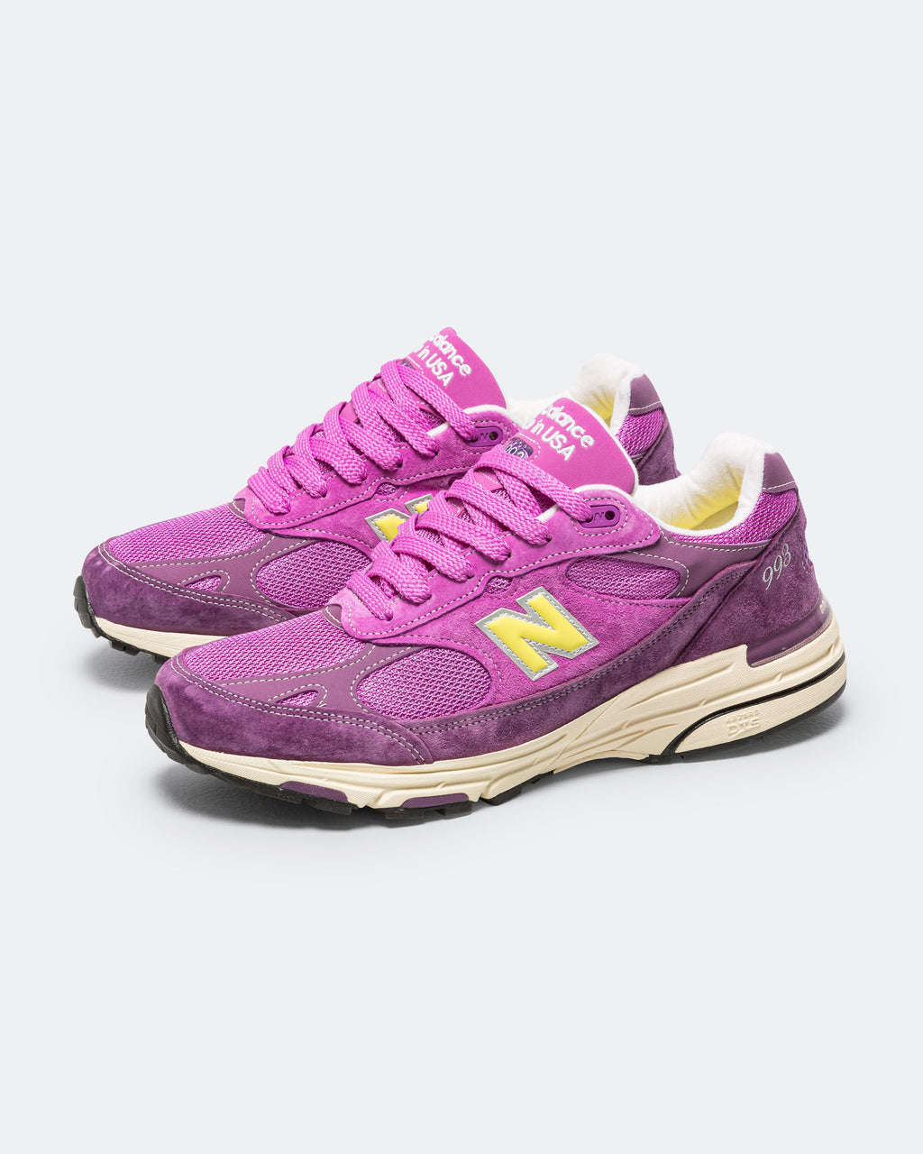 Unisex 993 Suede & Mesh Lifestyle Sneakers - Multi - U993JA