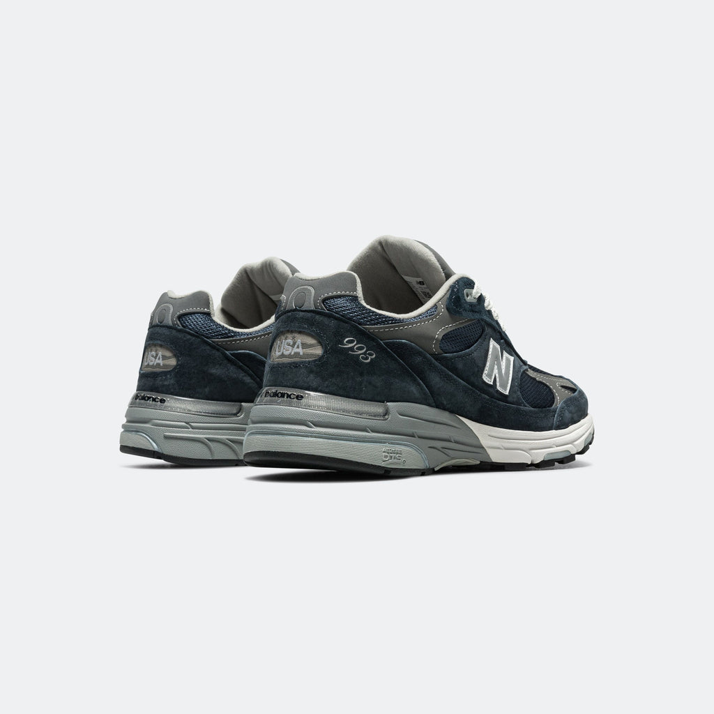 Unisex 993 Suede & Mesh Lifestyle Sneakers - Navy - MR993NV