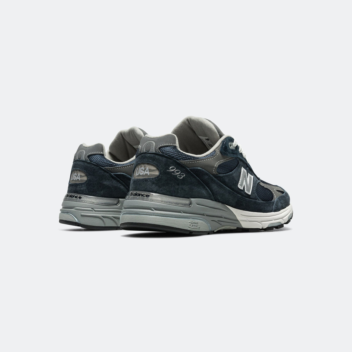 Unisex 993 Suede & Mesh Lifestyle Sneakers - Navy - MR993NV