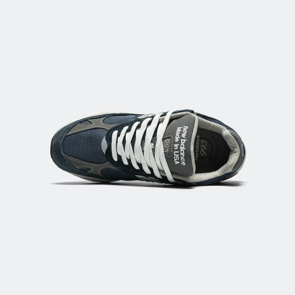 Unisex 993 Suede & Mesh Lifestyle Sneakers - Navy - MR993NV