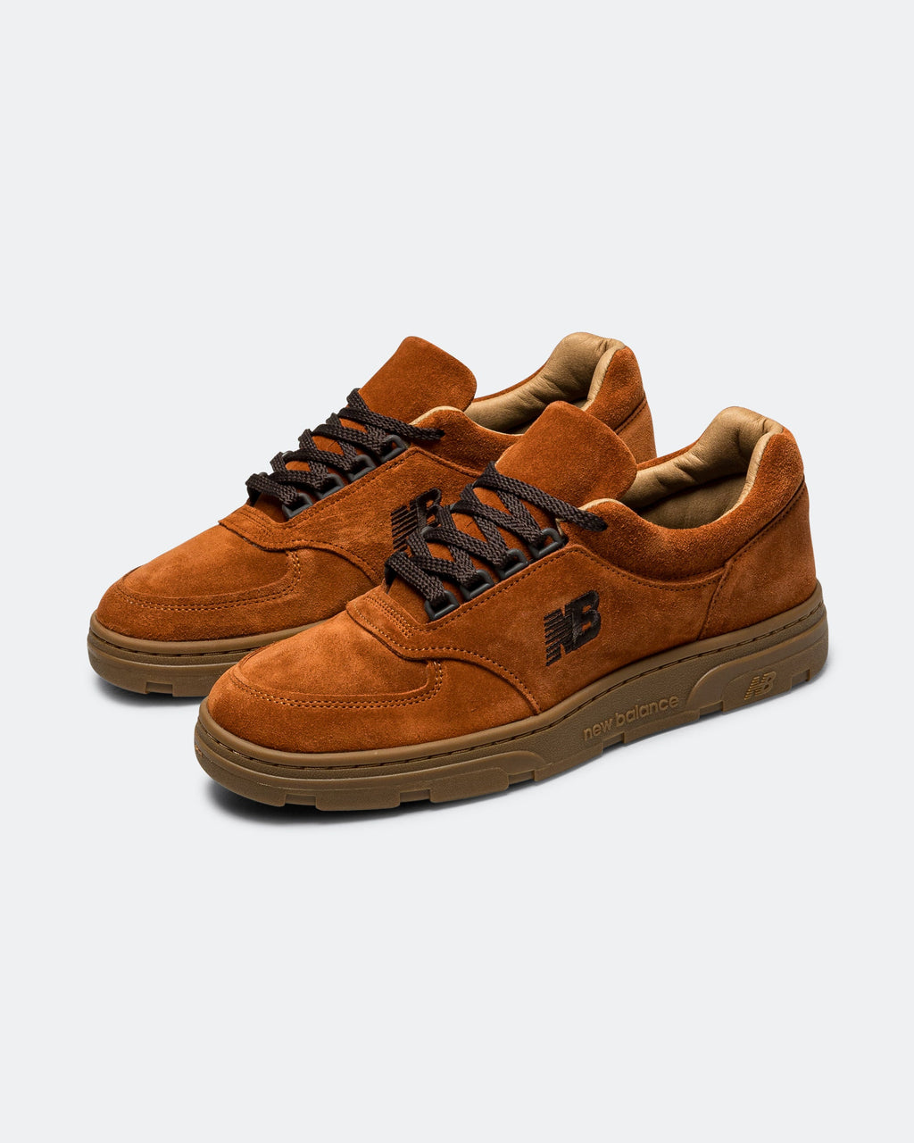Men's Leather Lifestyle Sneakers - Brown - UADWGGR