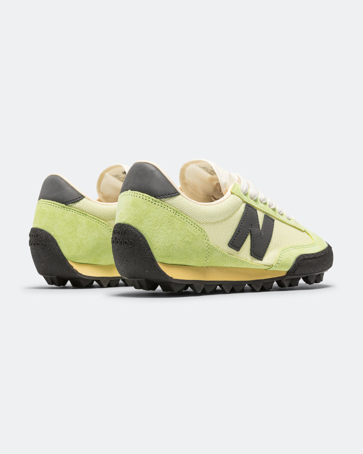 Unisex Suede & Mesh Lifestyle Sneakers - Green - UGTR5T9