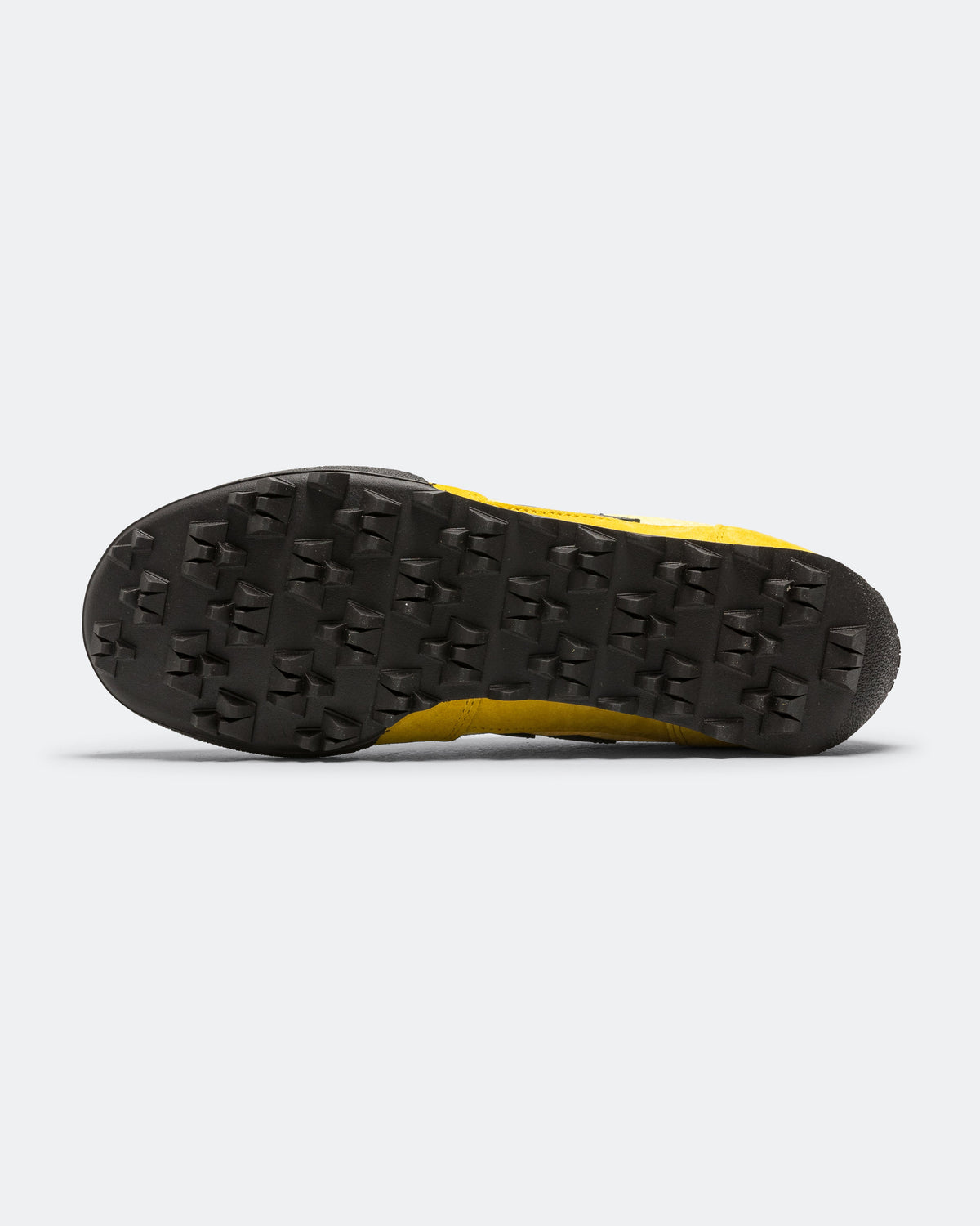 Unisex Suede & Mesh Lifestyle Sneakers - Yellow - UGTR9SR