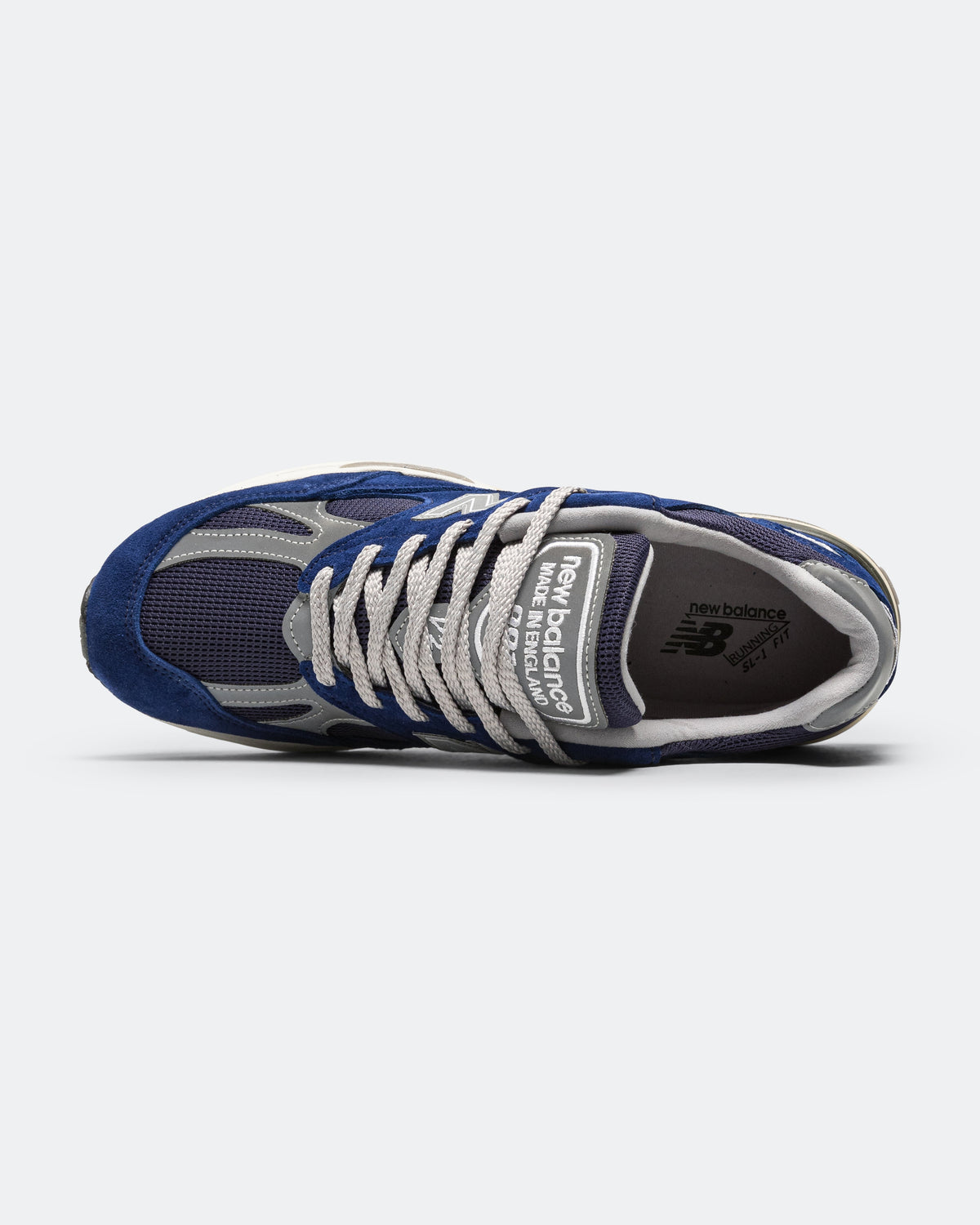 Unisex 991v2 Suede & Mesh Lifestyle Sneakers - Blue - U991VB2