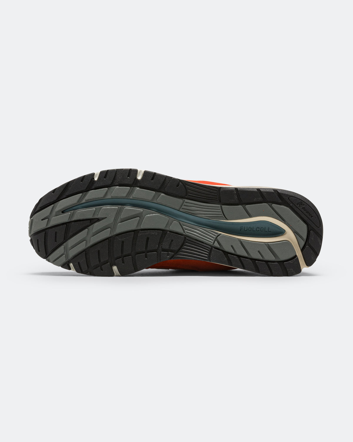 Unisex 991v2 Suede & Mesh Lifestyle Sneakers - Orange - U991VO2