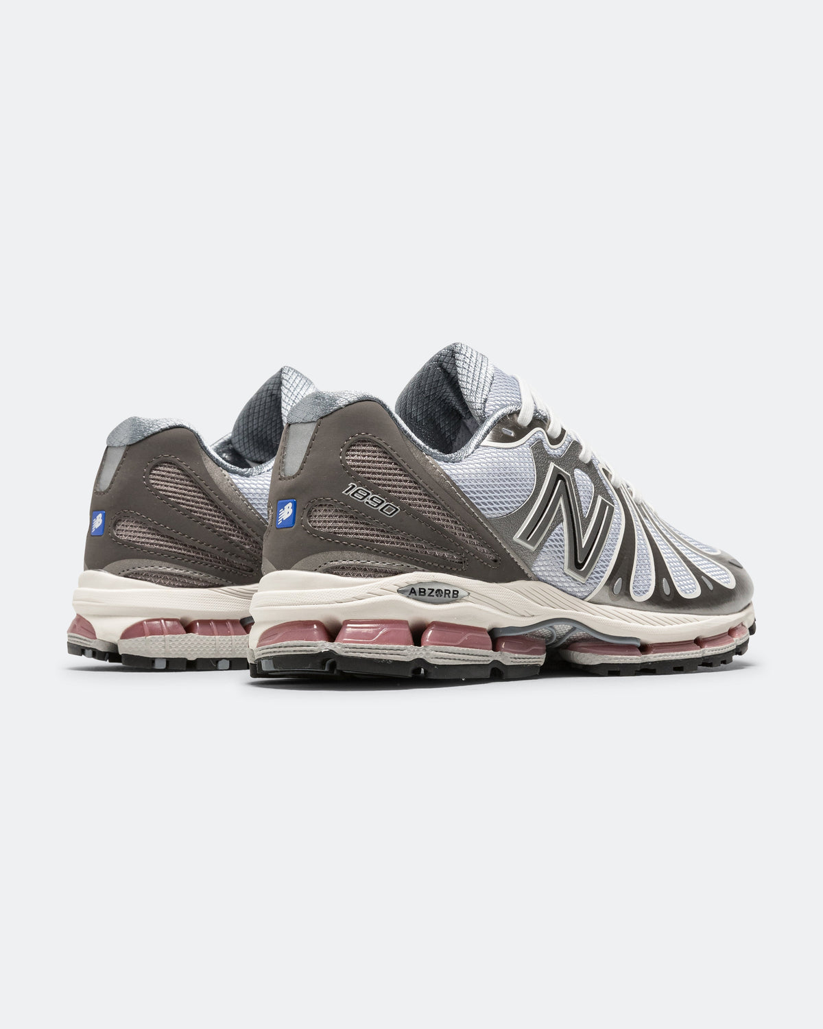 Unisex 1890 Mesh Lifestyle Sneakers - Silver - U18907NG