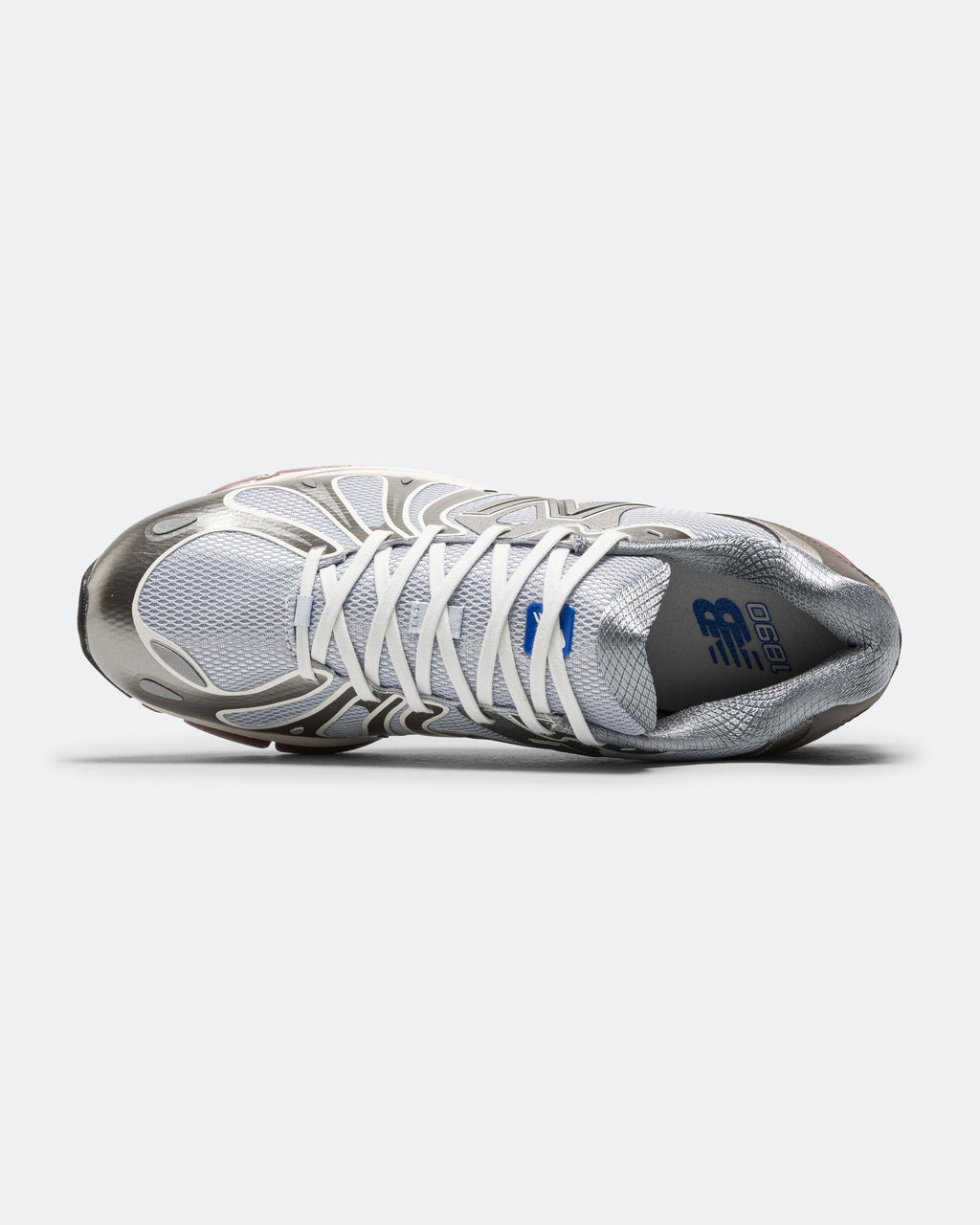 Unisex 1890 Mesh Lifestyle Sneakers - Silver - U18907NG